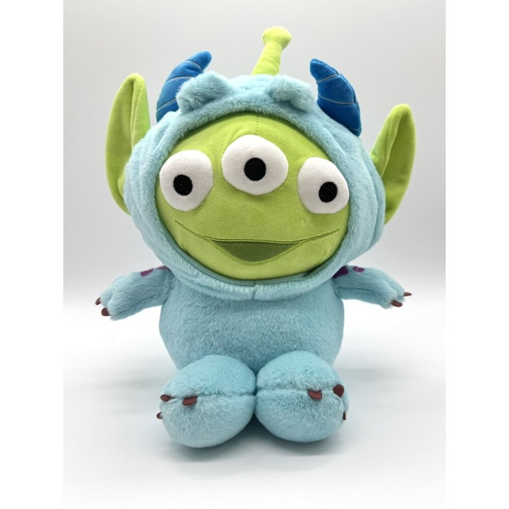 MINISO Toy Story Alien in Sully Monsters Inc Costume Plush 13” w Tags
